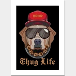 THUG LIFE DOG - VINTAGE Posters and Art